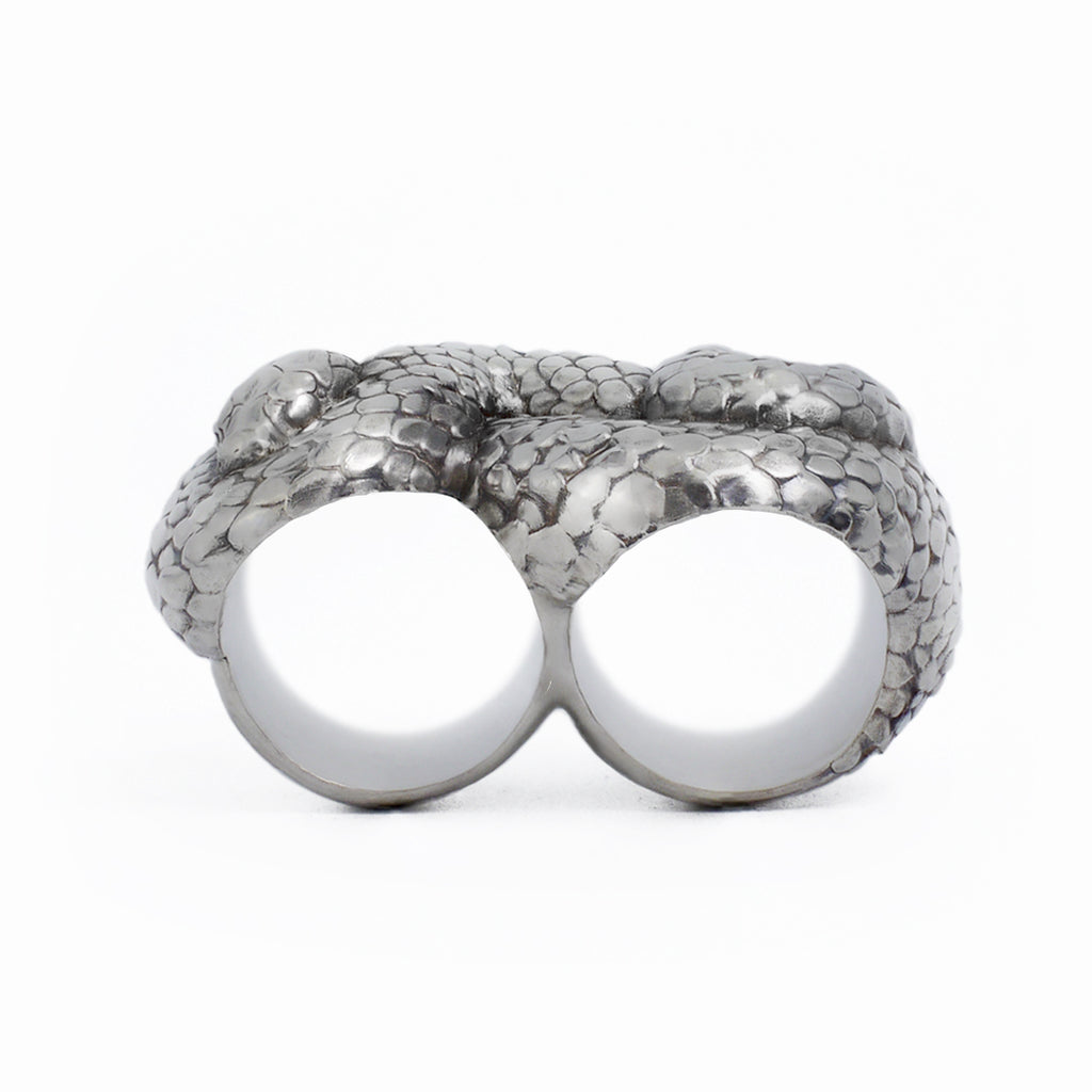 DOUBLE SNAKE RING