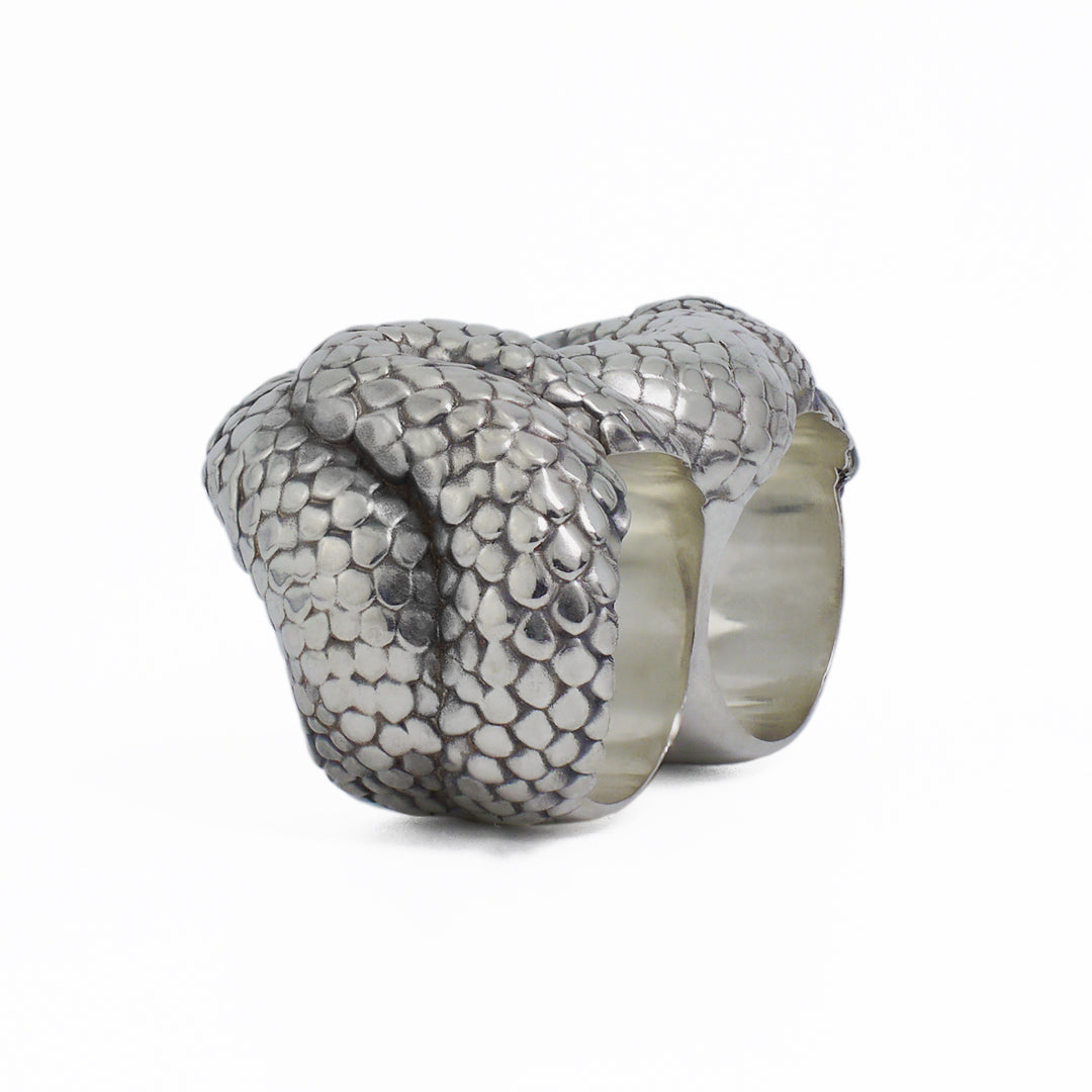 DOUBLE SNAKE RING