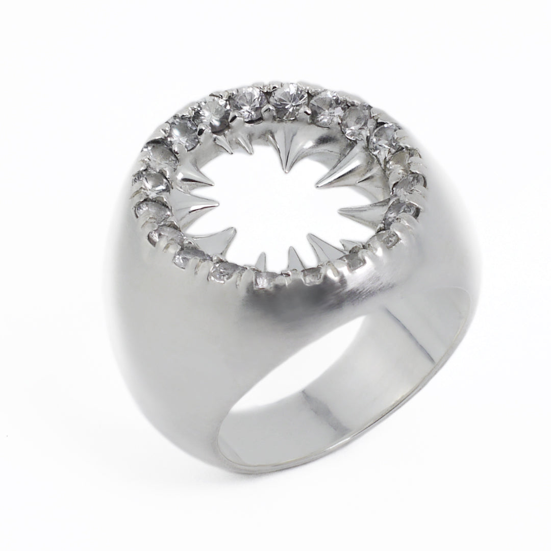 SAPPHIRE SPLINTER RING