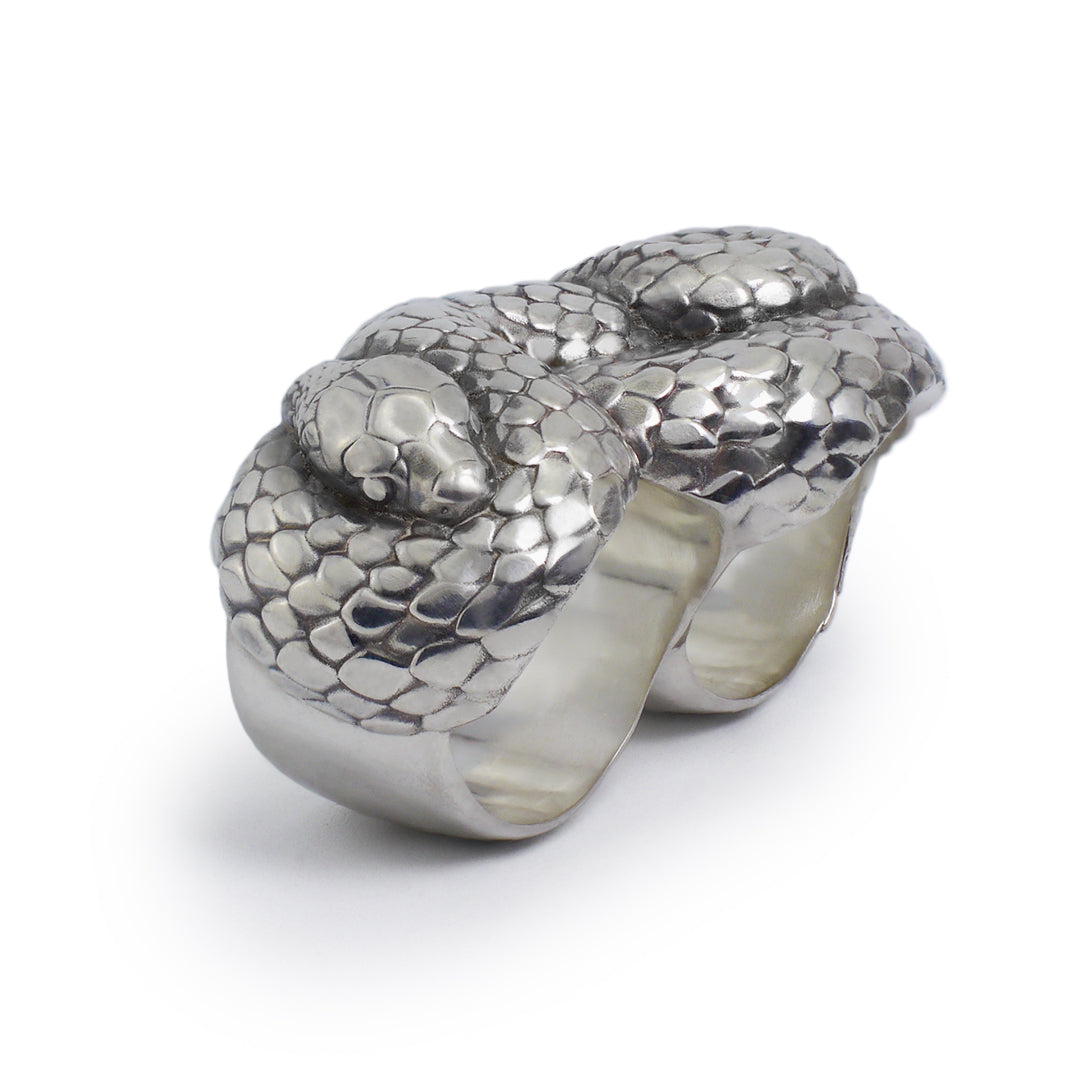 DOUBLE SNAKE RING